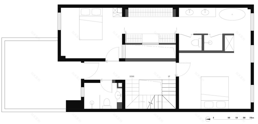 白的白宅丨中国西安丨7F设计工作室-54