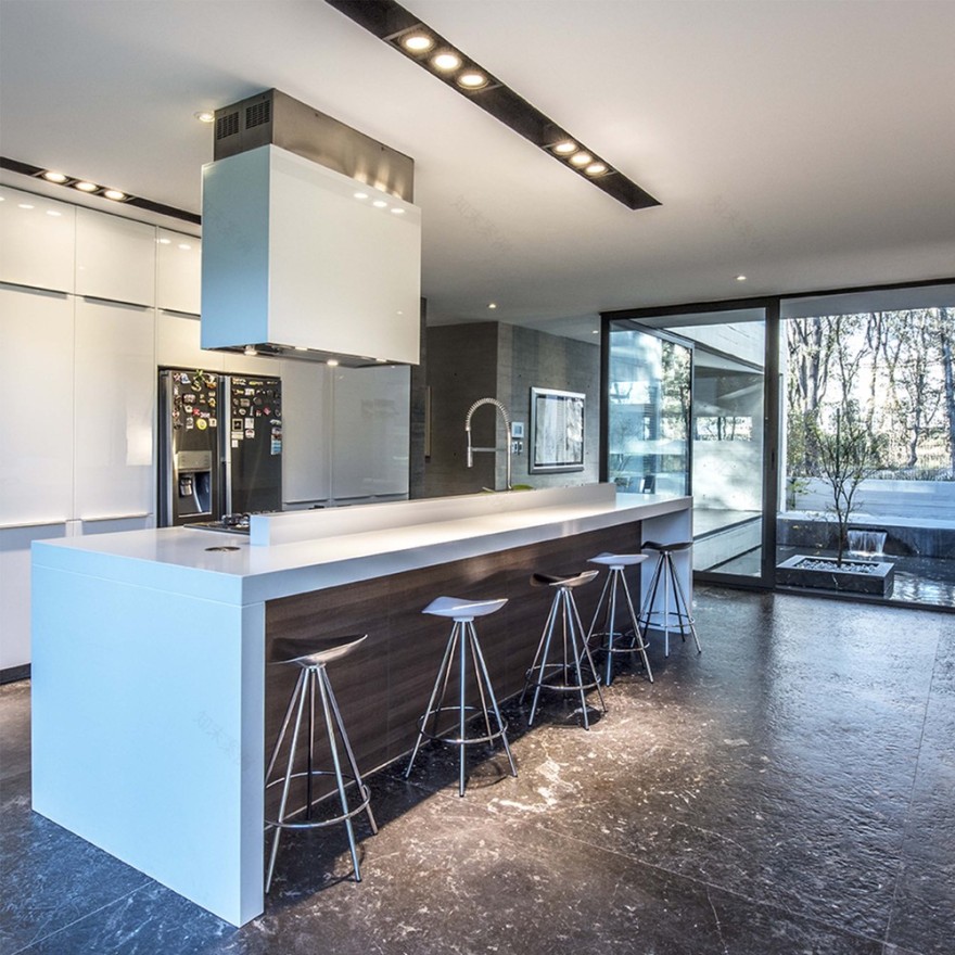 Concrete House Designed by the Mexican Firm Grupo MM, Mexico-13