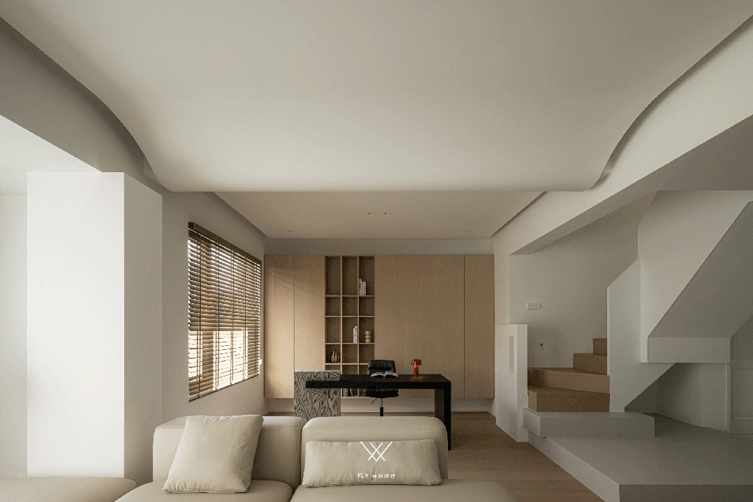 纯净自由的空间韵律·杭州叠排别墅设计丨中国杭州丨菲拉设计-9