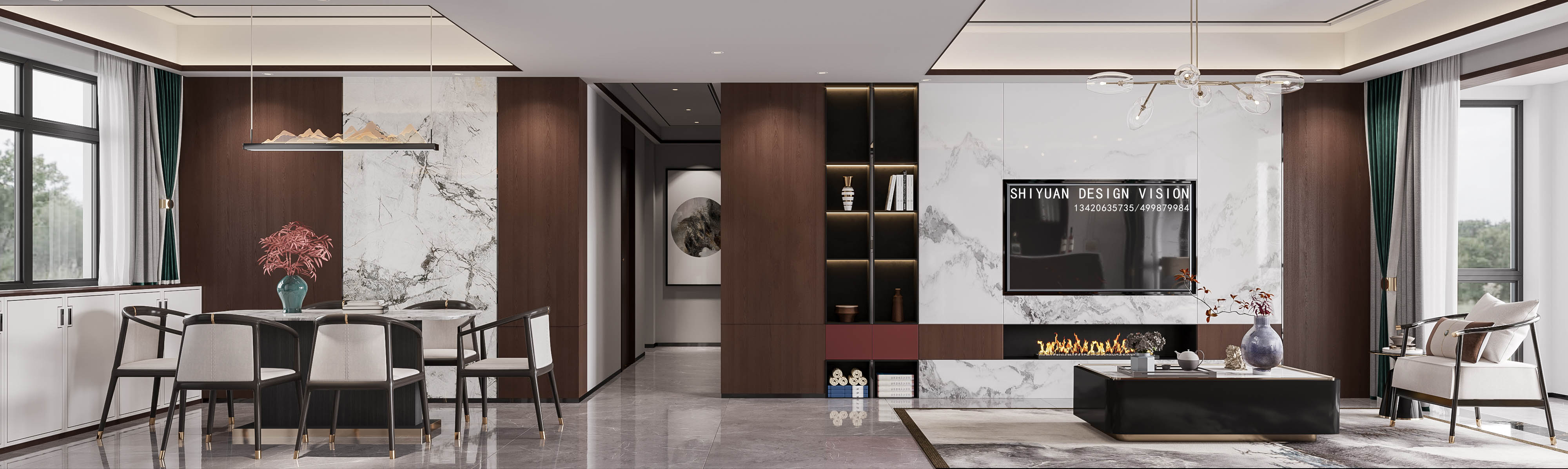 新中式家居设计，品味人间烟火-7