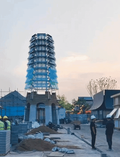 大同古城东南邑丝路塔丨中国大同丨象界设计机构-42