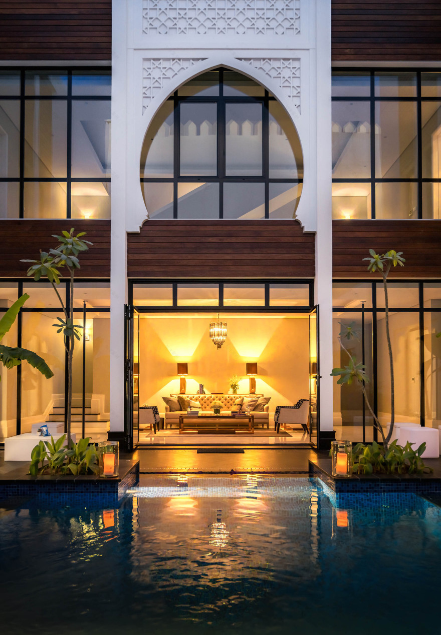 沙特阿拉伯现代住宅设计,融入伊斯兰文化元素-18