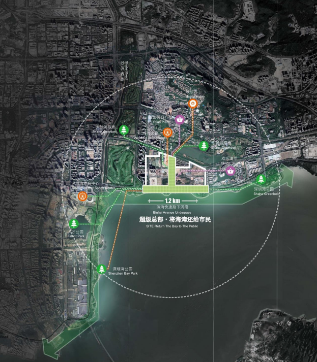 深圳超级总部基地 | 巅峰创作与创新的城市地标-123