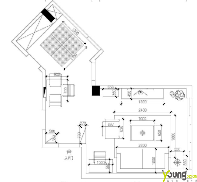 漾设计Young Design｜交换空间—《炫彩波普》-9