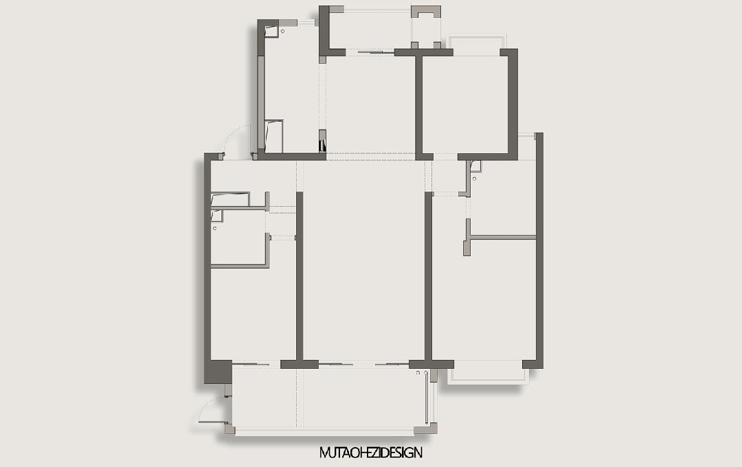 木桃盒子丨海口富力首府160m²私宅丨中国海口-2