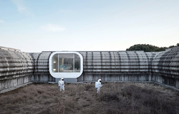 浙江桐乡田·美术馆丨中国浙江丨以靠建筑-4