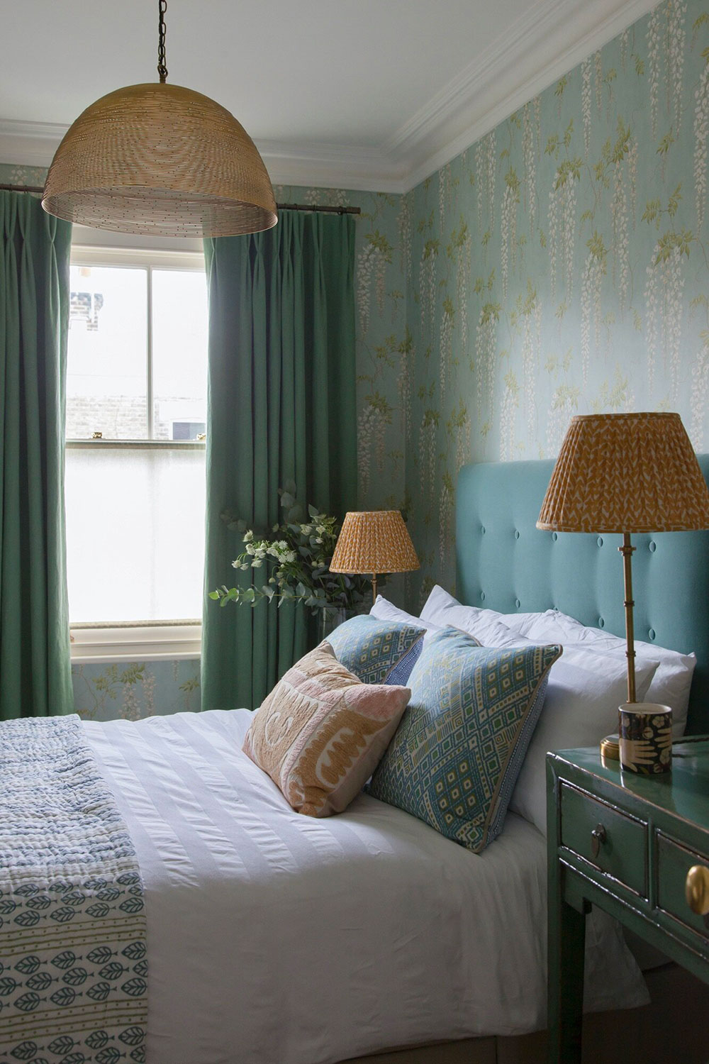 西伦敦蓝色红调活力家居设计-24