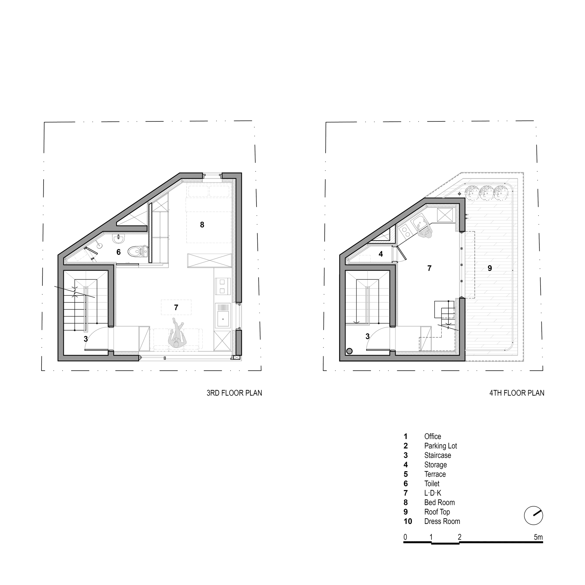 Micro Housing S / Architects H2L-50