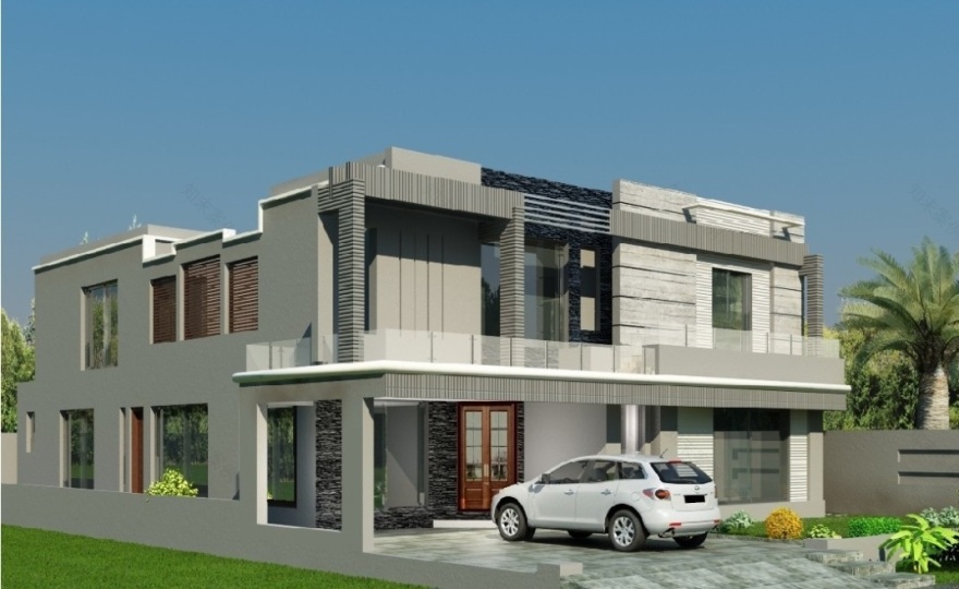 DESIGN OF A BUNGALOW ON 5650 SQ FT LAND LHR PAKISTAN-2