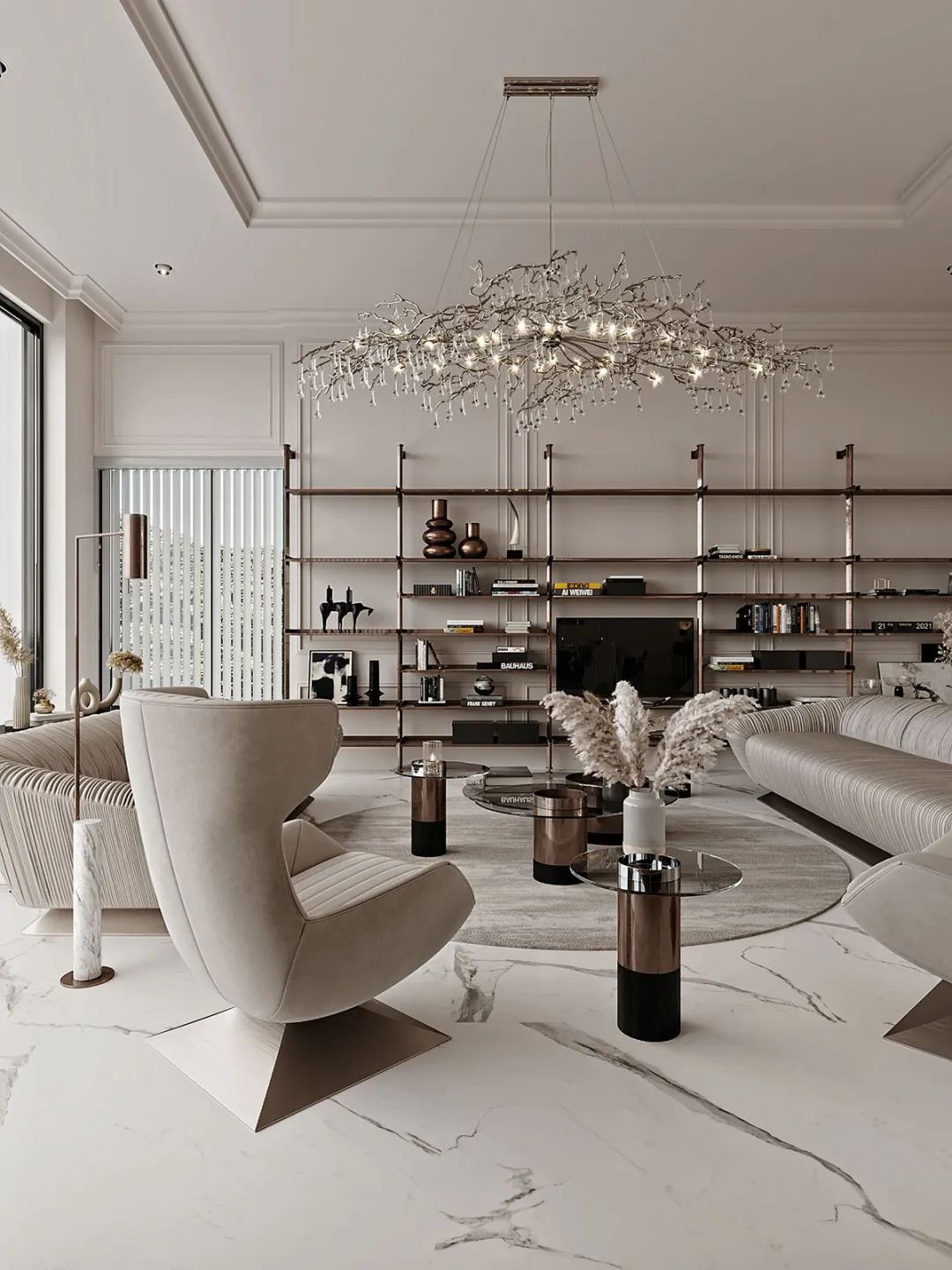 别墅豪宅 室内设计丨阿曼丨ZEBRANO,Buro One-18