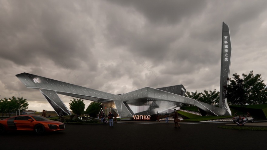 上海天华建筑设计丨武汉万科城市之光展示中心 建筑设计 丨中国武汉-66