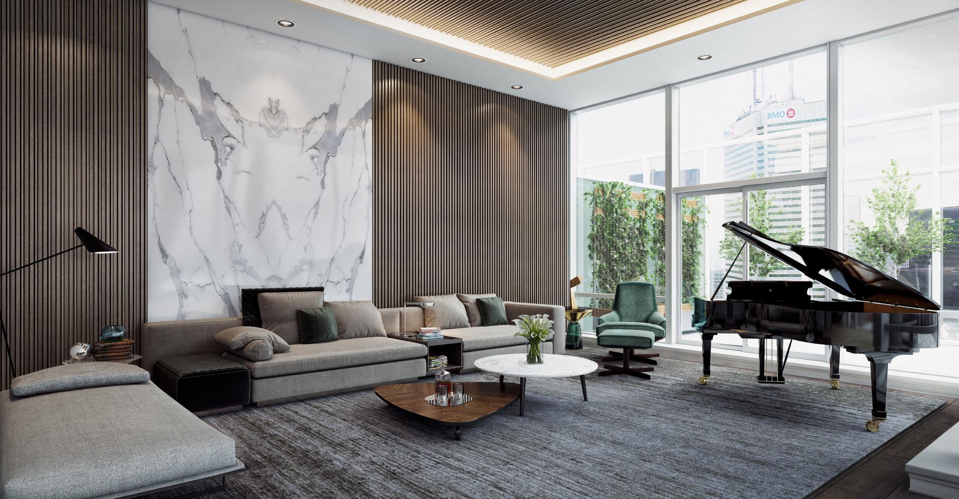 多伦多香格里拉酒店室内装饰（注：Shangri La一般指香格里拉，这里结合语境推测可能是酒店名称，Interior可理解为室内装饰等意思） 丨加拿大多伦多丨Hariri Pontarini Design Inc.-17