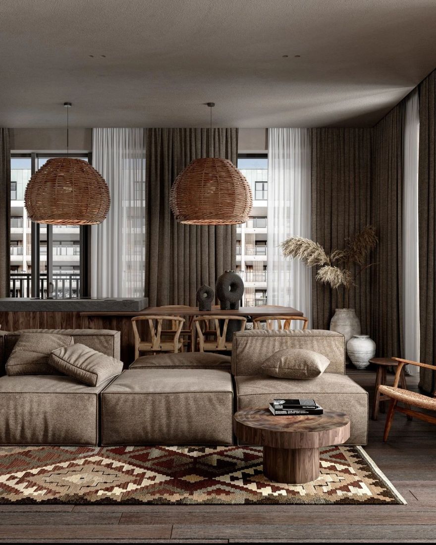 莫斯科侘寂风小公寓-7