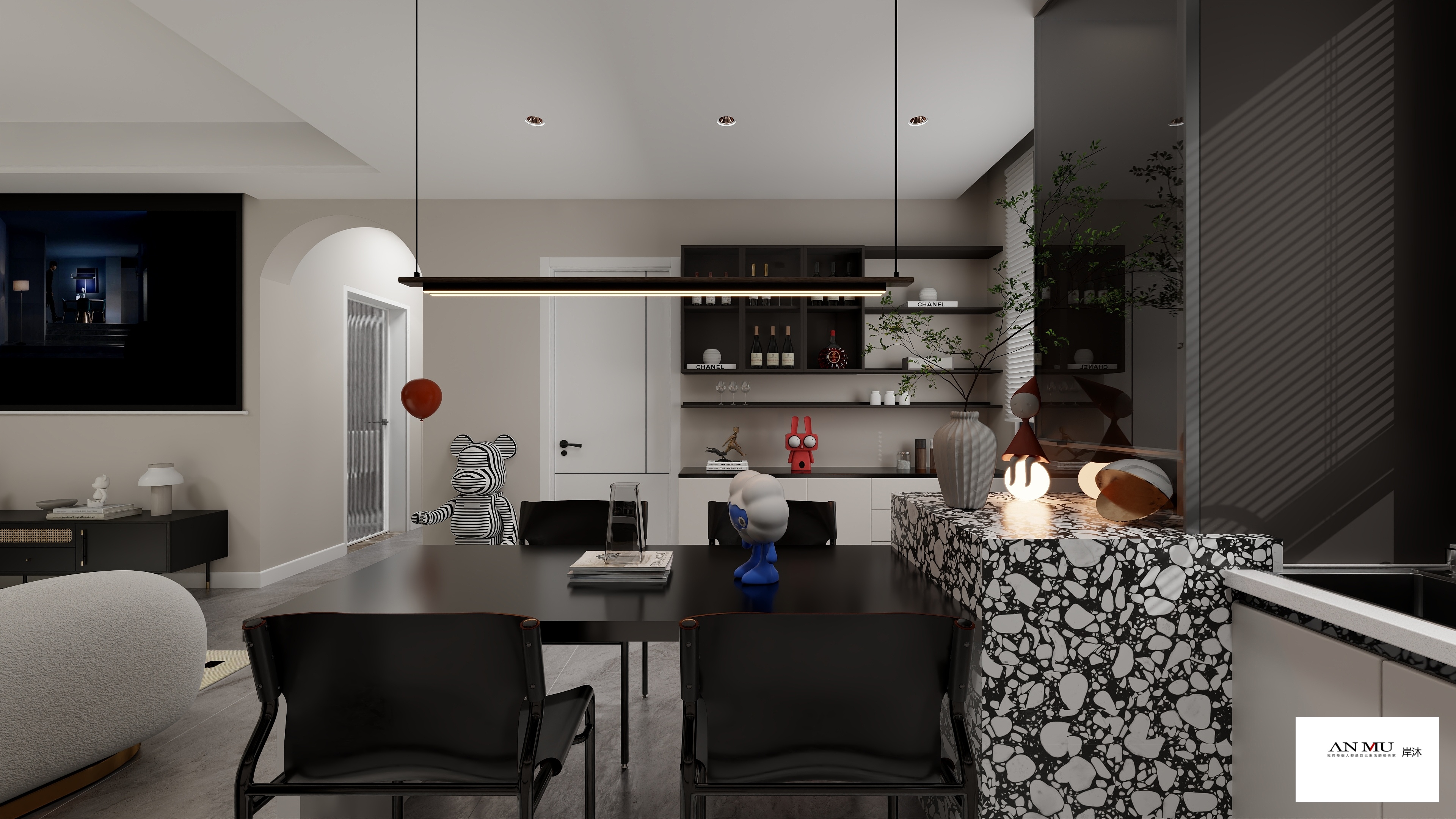 新领地 90㎡老房翻新案例丨中国太原丨岸沐空间设计工作室-12