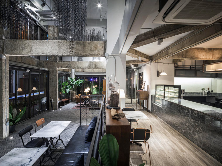 曼谷水泥工业风旅馆IR ON Hotel｜Hypothesis Design Agency设计-3
