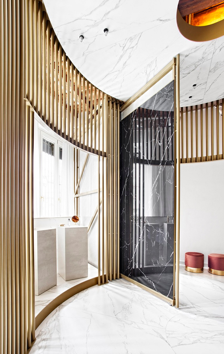 德赛斯岩板米兰旗舰店丨意大利米兰丨著名建筑师 Héctor Ruiz Velázquez-15