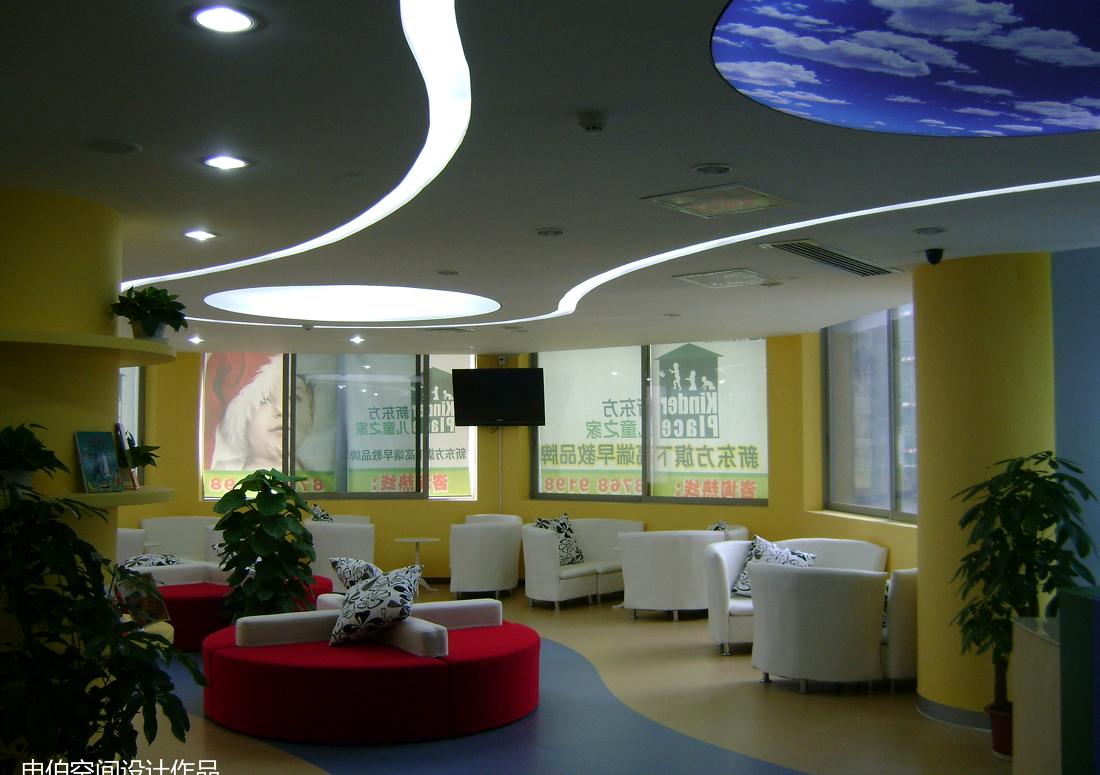 新东方儿童之家教育机构装修设计-1