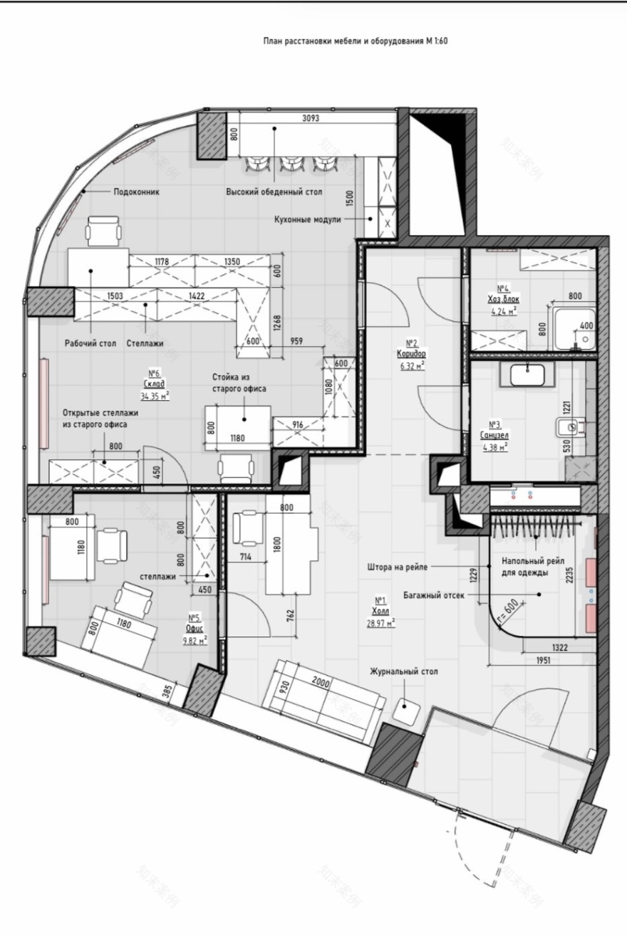 Лобби Апарт отель(公寓酒店大堂)丨俄罗斯圣彼得堡丨Арина Фёдорова(阿丽娜·费多罗娃)-11