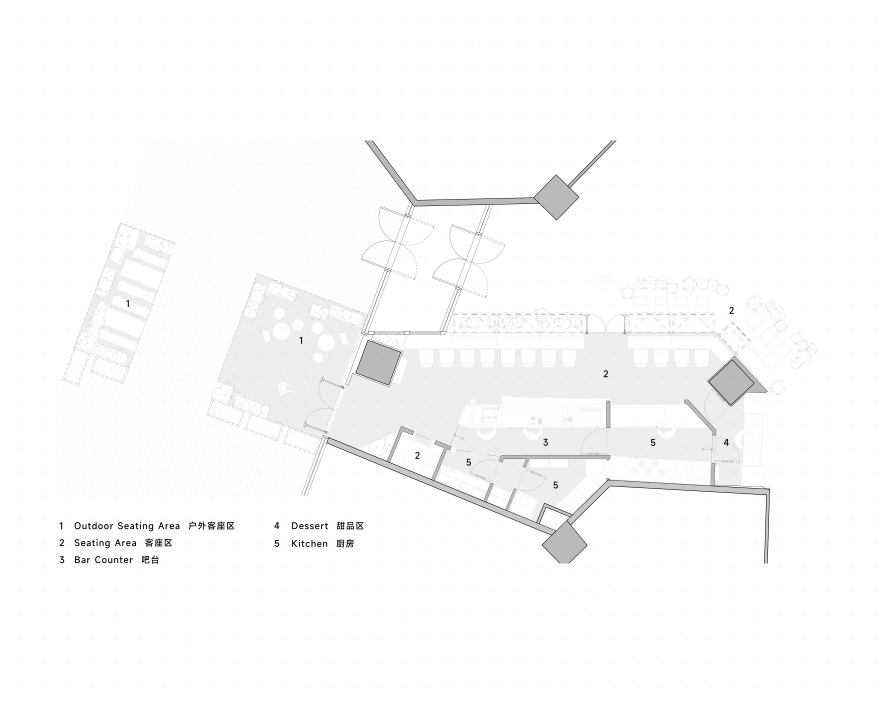 野选Bistro&Tea首店丨中国上海丨YDESIGN奕檐建筑-40