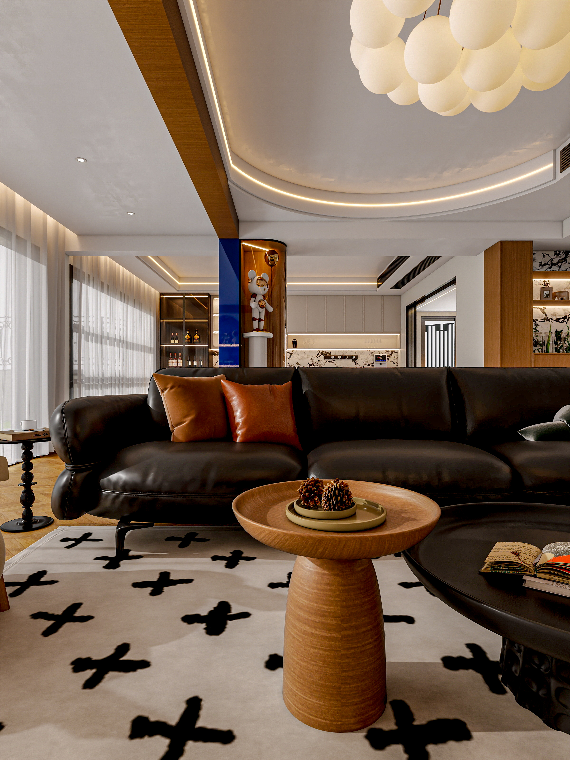 四川眉山中铁星月云湖（888平方中古风别墅）-5