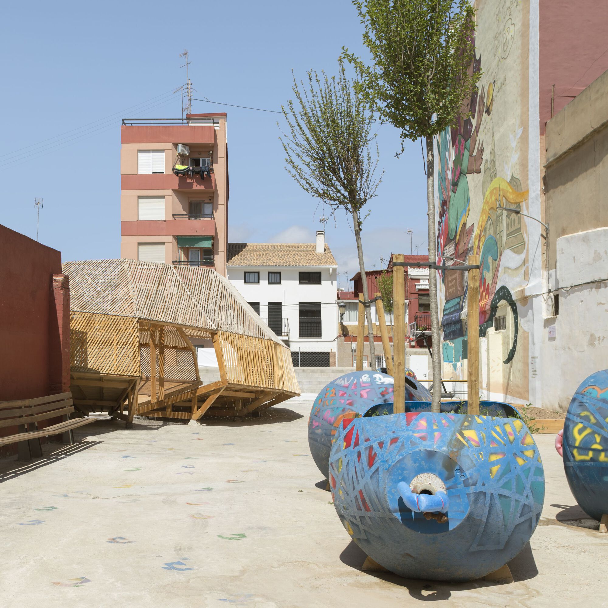 Zona Santiago 户外教室丨西班牙丨Bernat Ivars + Mixuro-30