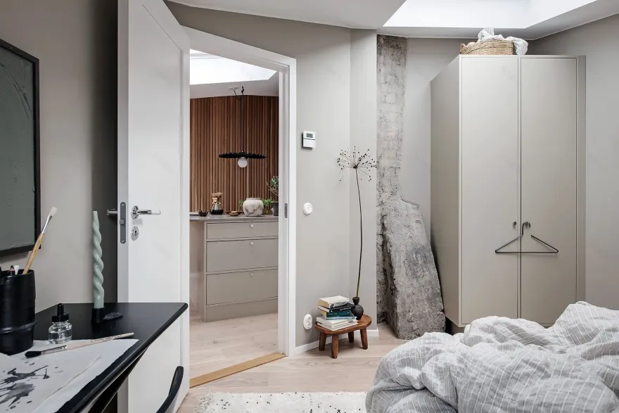 哥德堡 33m2 设计公寓 | 巧妙空间布局与独特魅力-14