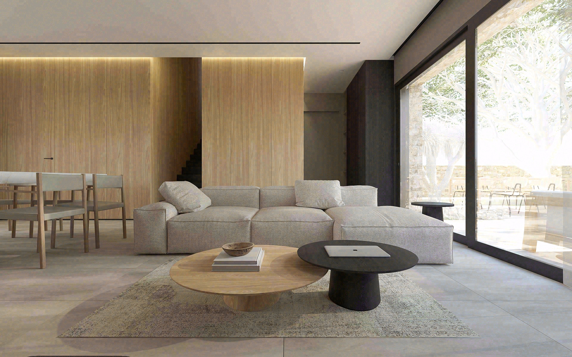 Modern Bedroom And Livingroom-5