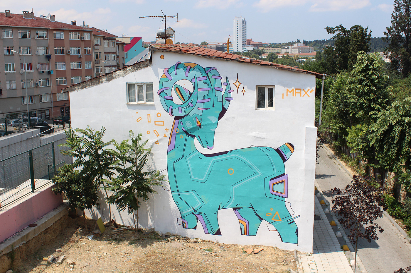 Anastasiya Gushchina丨公寓建筑丨MURAL İSTANBUL - KADIKÖY-2