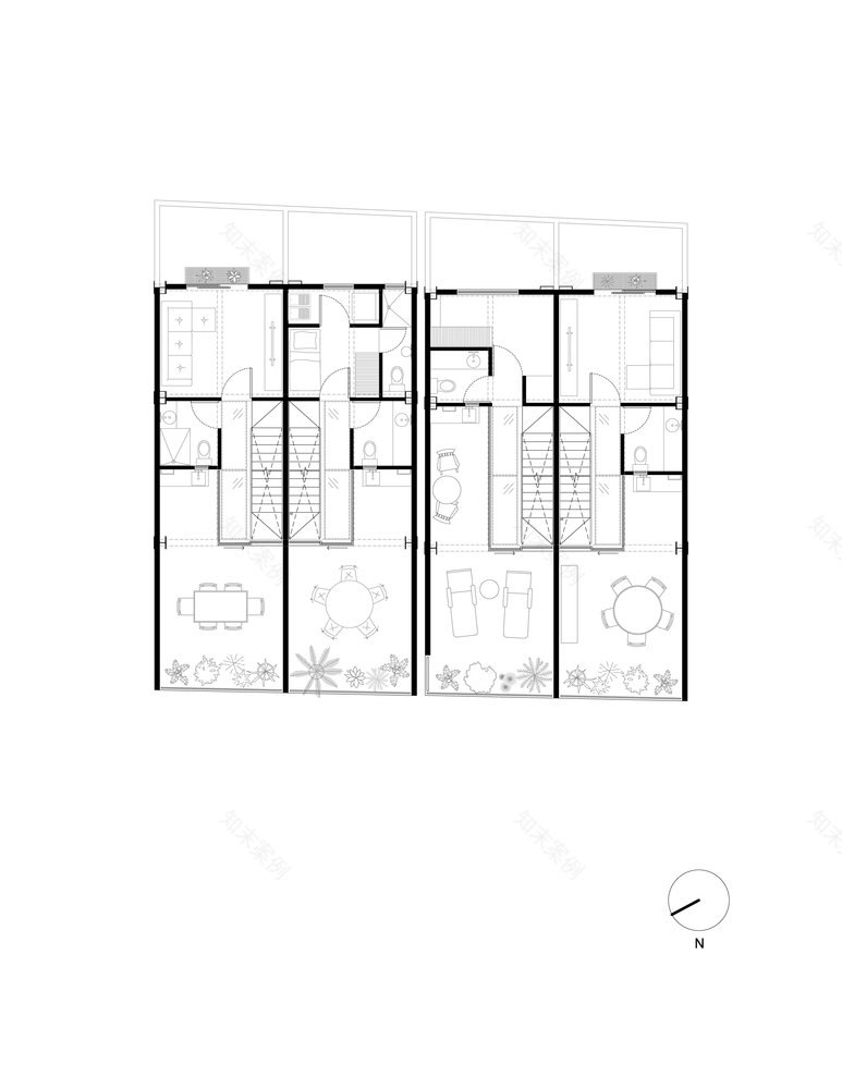 墨西哥城中心区联排住宅设计-37