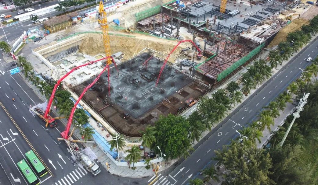 三亚合联中央商务区项目竣工备案，五建集团匠心铸就自贸港新地标-9