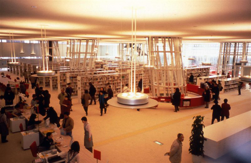 Toyo Ito Mediateca Sendai(仙台媒体中心)丨日本丨Toyo Ito(伊东丰雄)-12