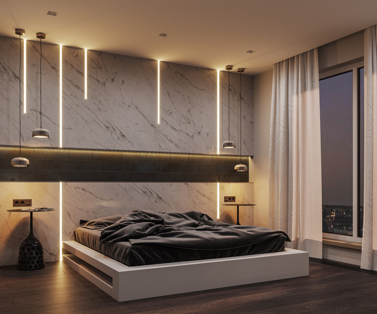 高级灰色系空间设计，既干净又敞亮-14