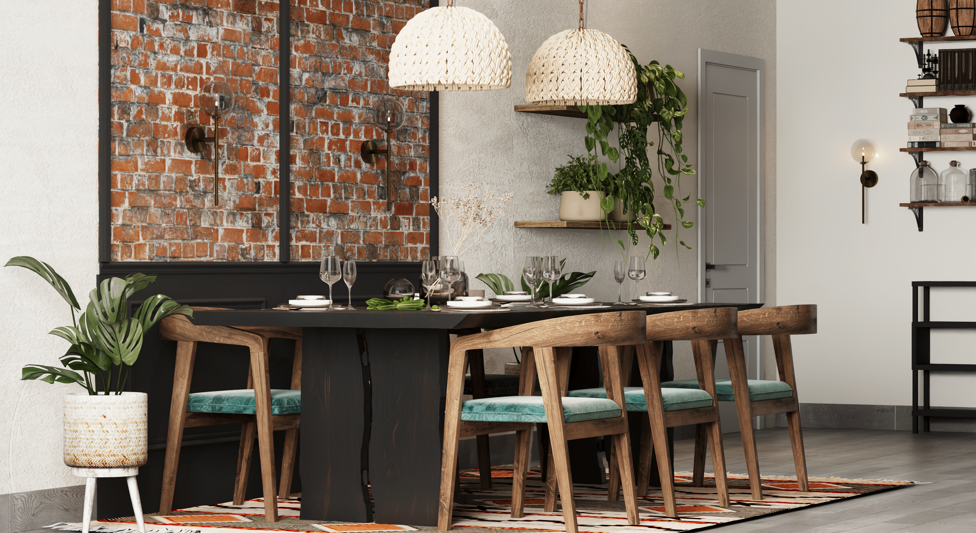 波西米亚风格温馨客厅内饰丨KA INNOVATIONS-14