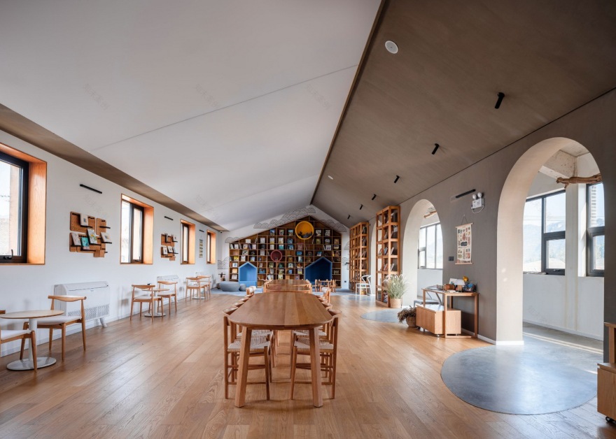 田岗乡村会客厅丨中国河北丨袈蓝建筑-34