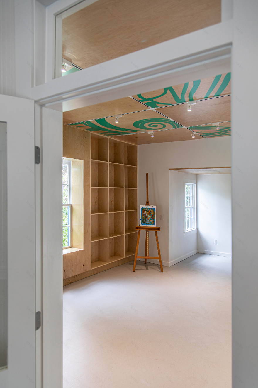 Courtney Blossman Art Cottage 艺术小屋丨美国丨Tall Architects-16