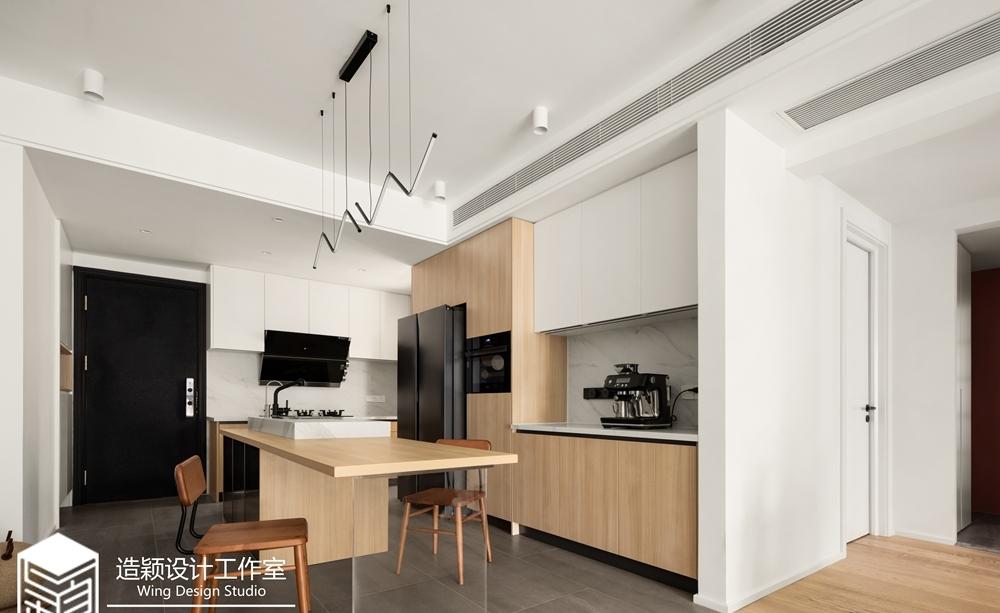 现代简约暖色调住宅设计-4