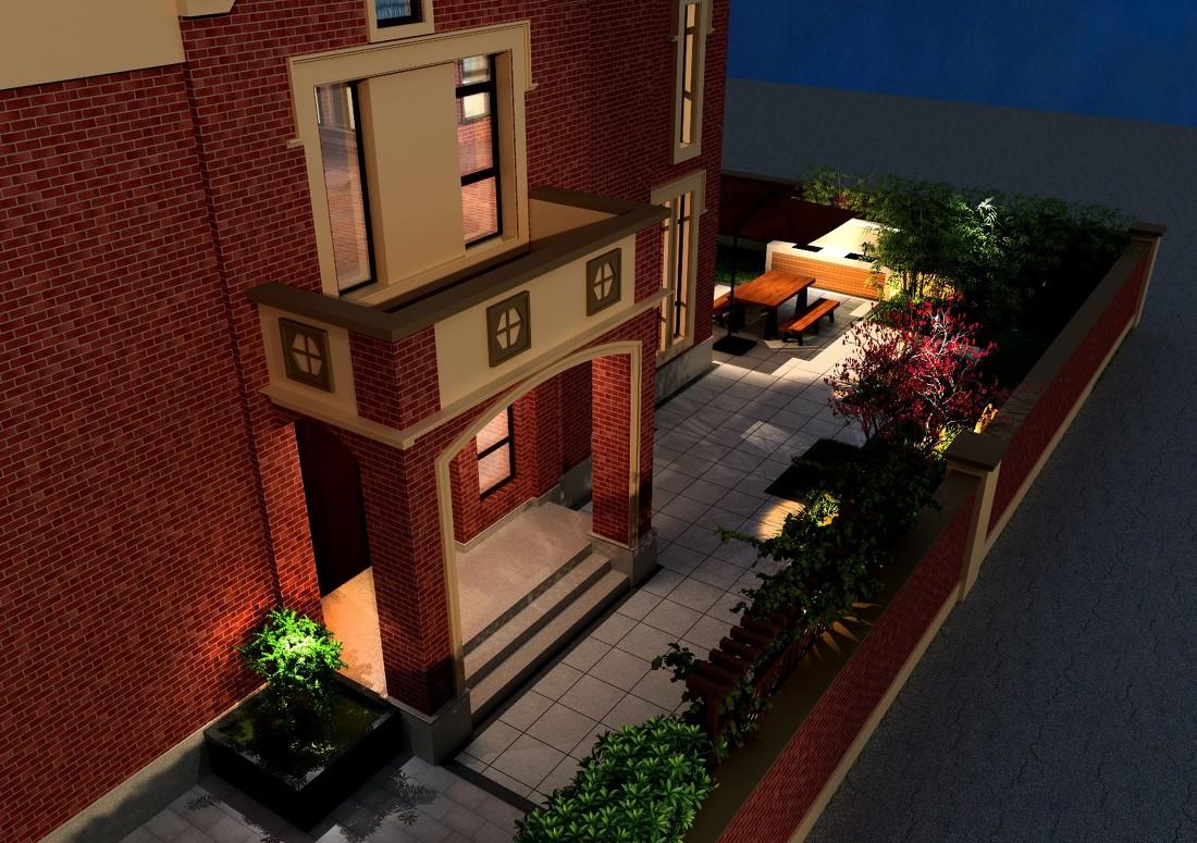 
潍坊峡山区别墅院子 -4