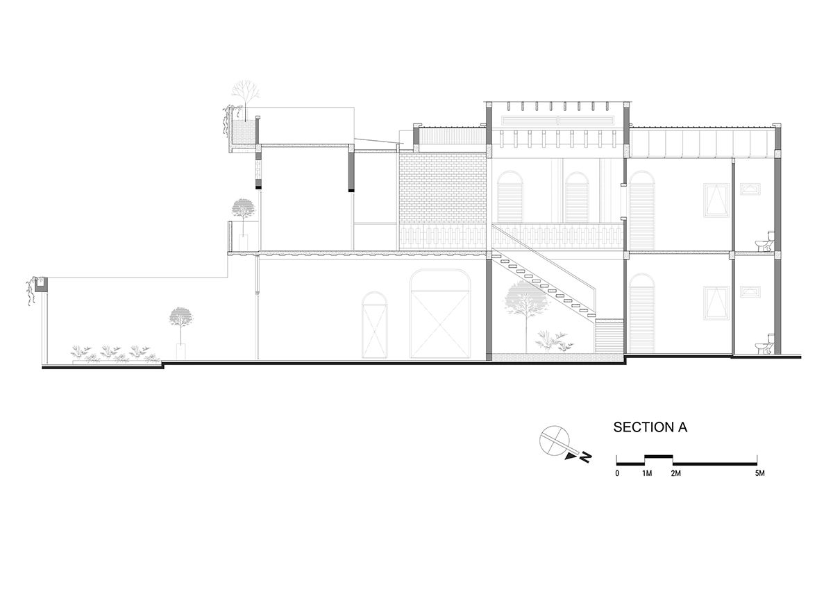 小红楼 | 2 米宽的温馨之家-39