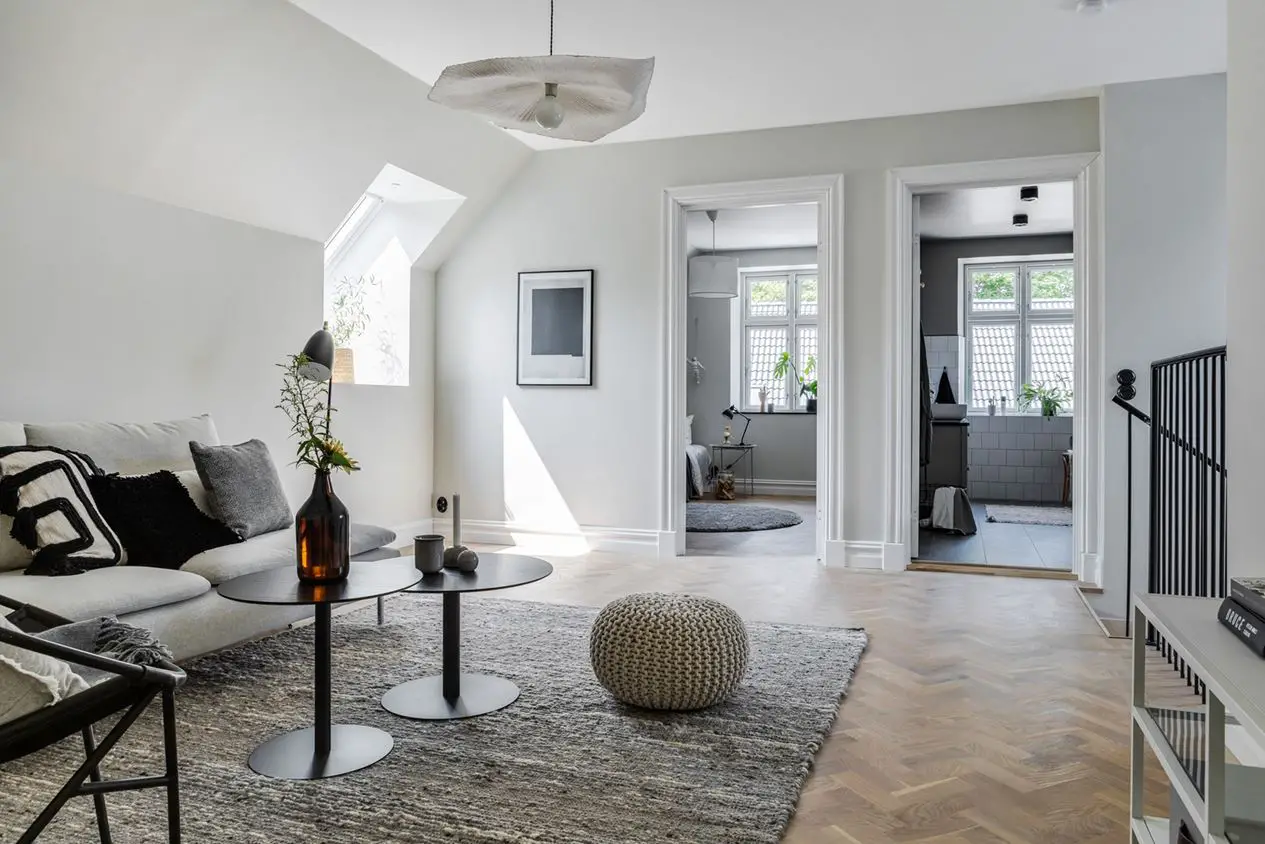 瑞典乡村的灰调现代 Scandinave 美宅-16