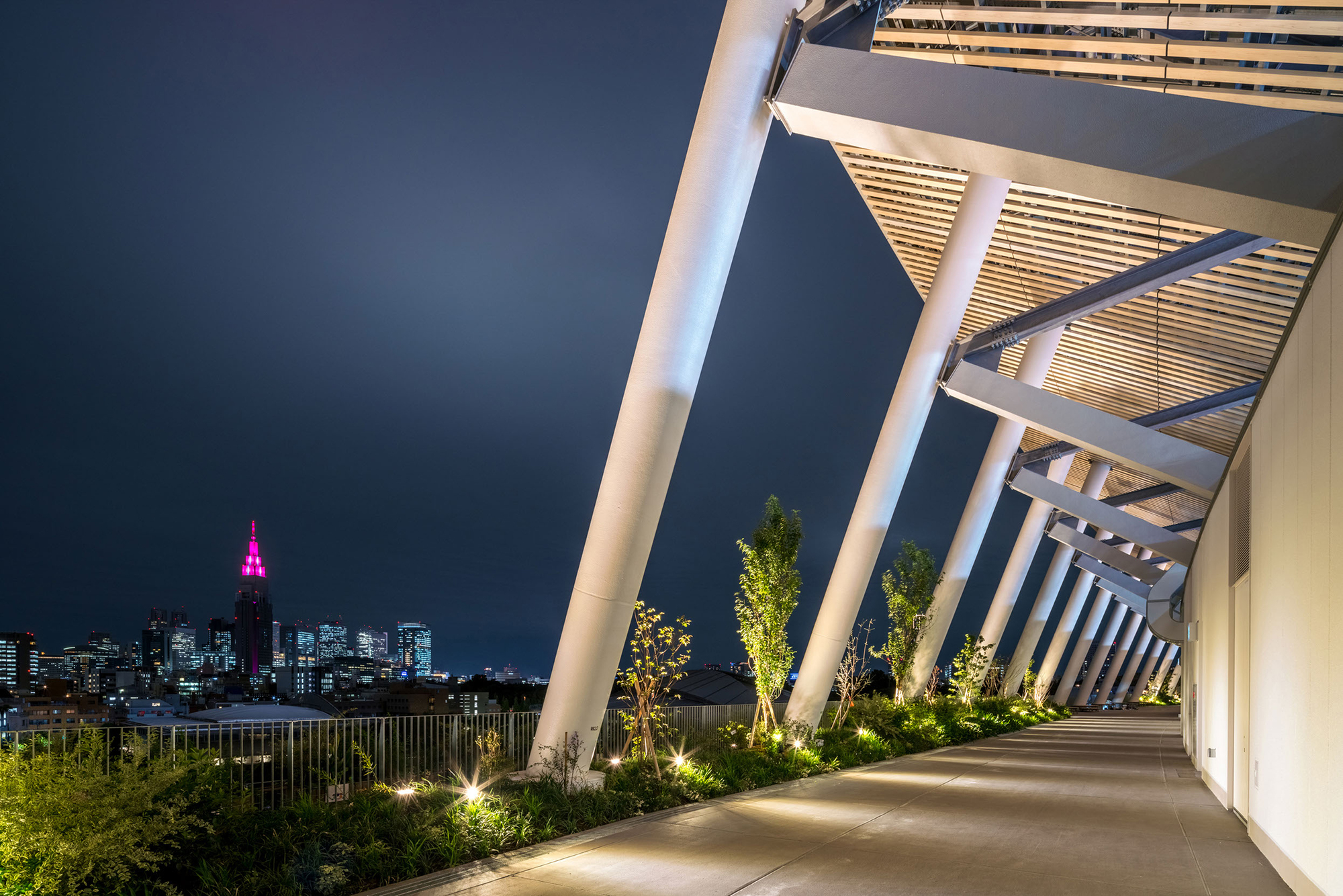 日本国立竞技场丨日本东京丨梓设计,隈研吾建筑都市设计事务所,大成建设-35