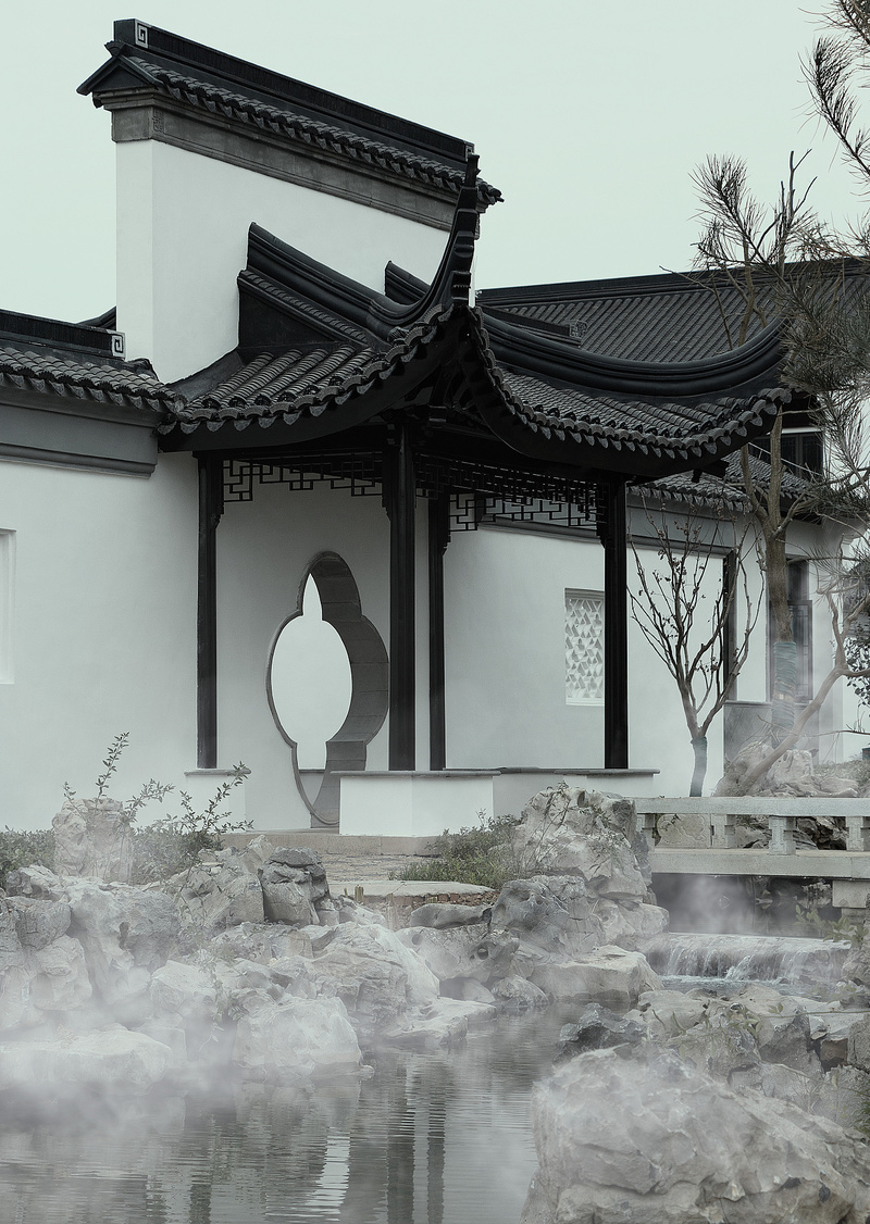 徽派建筑风格里的幸福里别墅-2