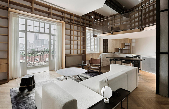 图书馆之家——90㎡上海老住宅改造-6