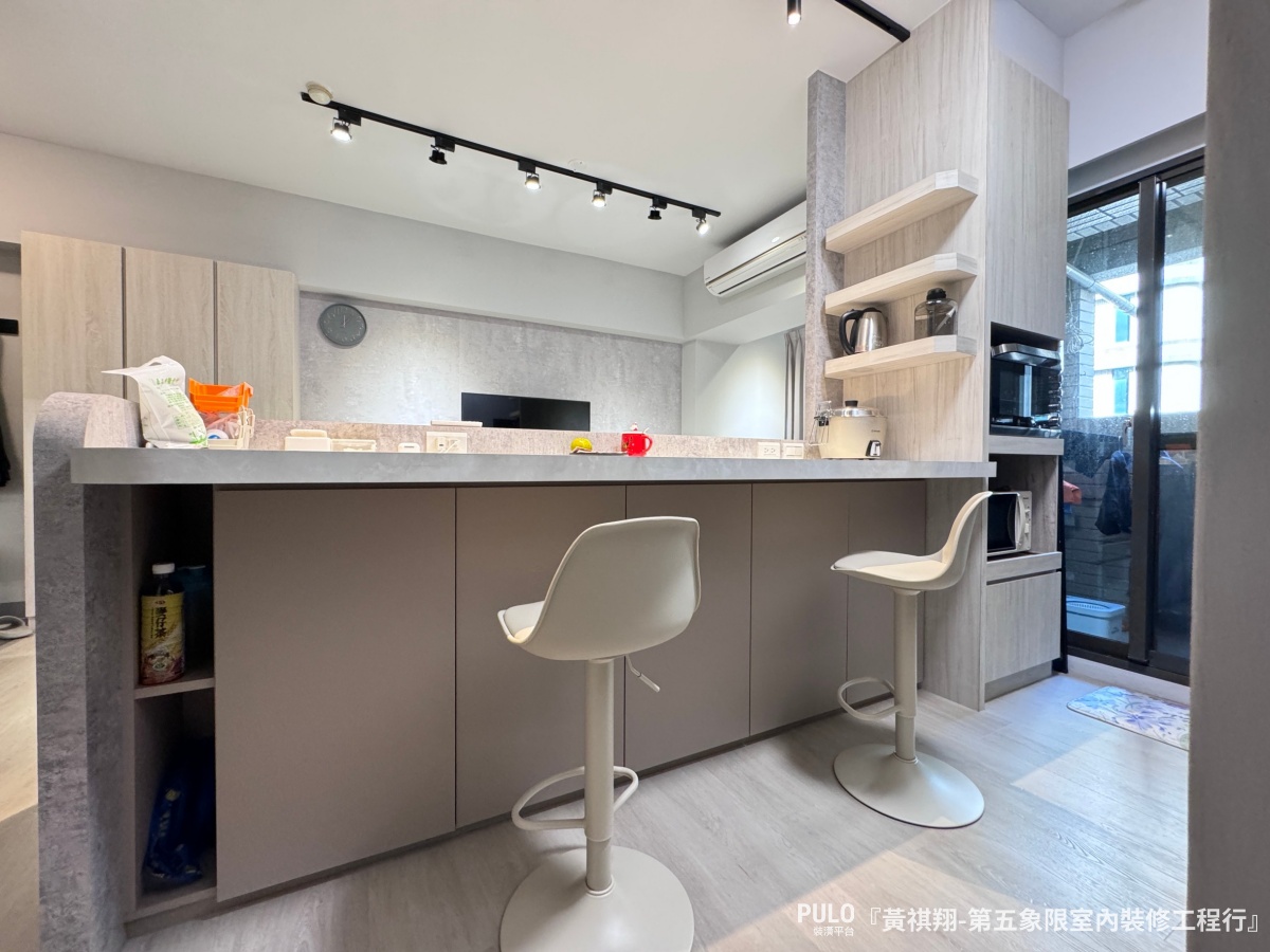 高雄15坪小坪数中古屋装潢丨中国高雄丨第五象限室內裝修工程行-45