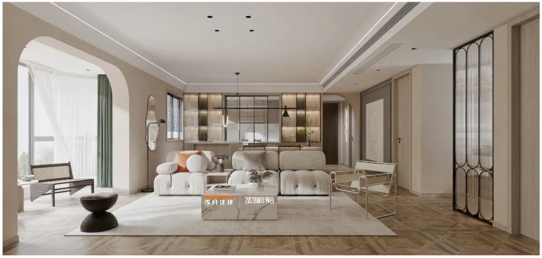 北欧风格设计案例赏析 · 长沙热门楼盘丨中国长沙丨浅尺住建-25
