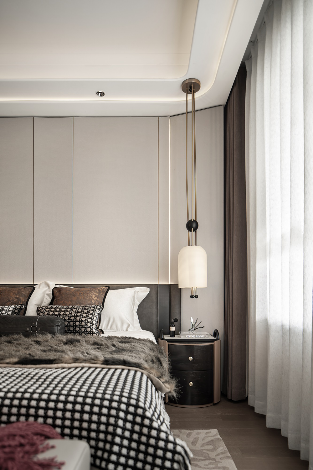 孝感九烨鼎观如院小区大堂,样板间丨中国孝感丨太谷形上-40