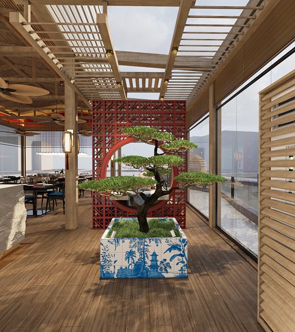 RED(寿司餐厅)丨Ninetr Design House-11