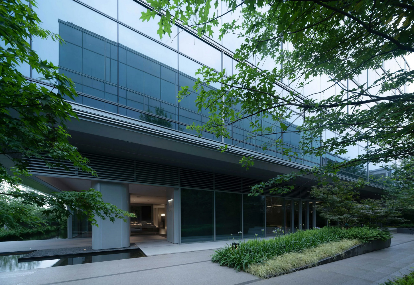 杭州绿城西溪云澜谷办公产业园+景观SU模型-2