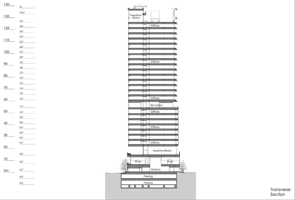 东京日比谷 FORT TOWER 建筑丨日本东京丨株式会社日建设计-63