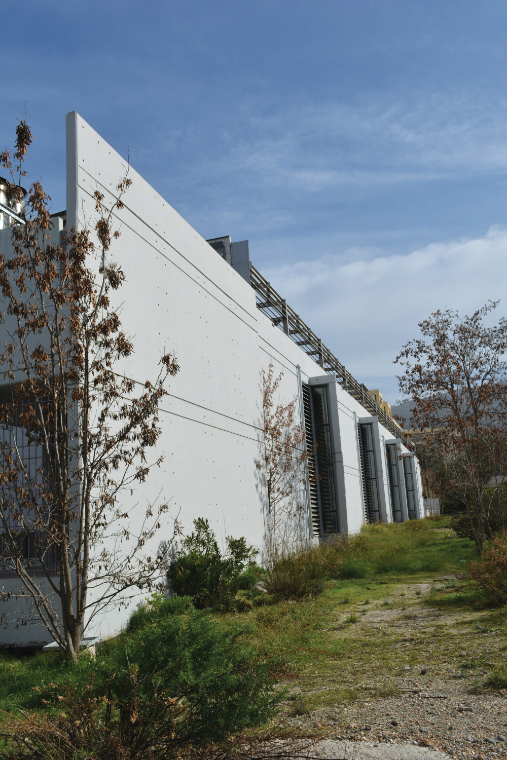 希腊校园图书馆 · 动态曲线屋顶下的知识空间-40