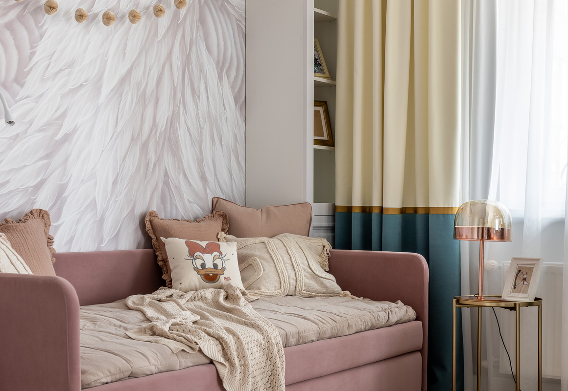 两位女孩的儿童房室内设计丨俄罗斯萨马拉-14